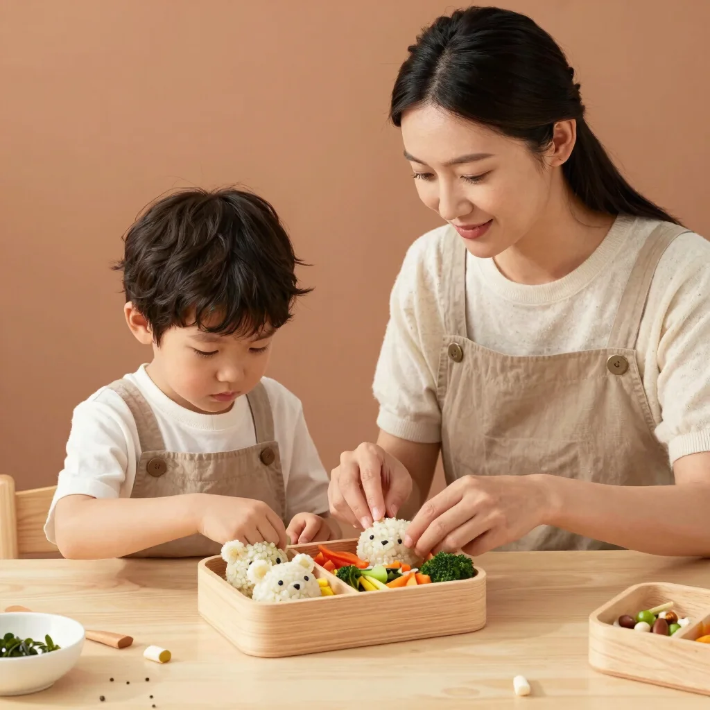 Eltern-Kind-Kochduo: Bento-Boxen